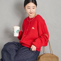 RED&&モデル身長：150cm 着用サイズ：M&&