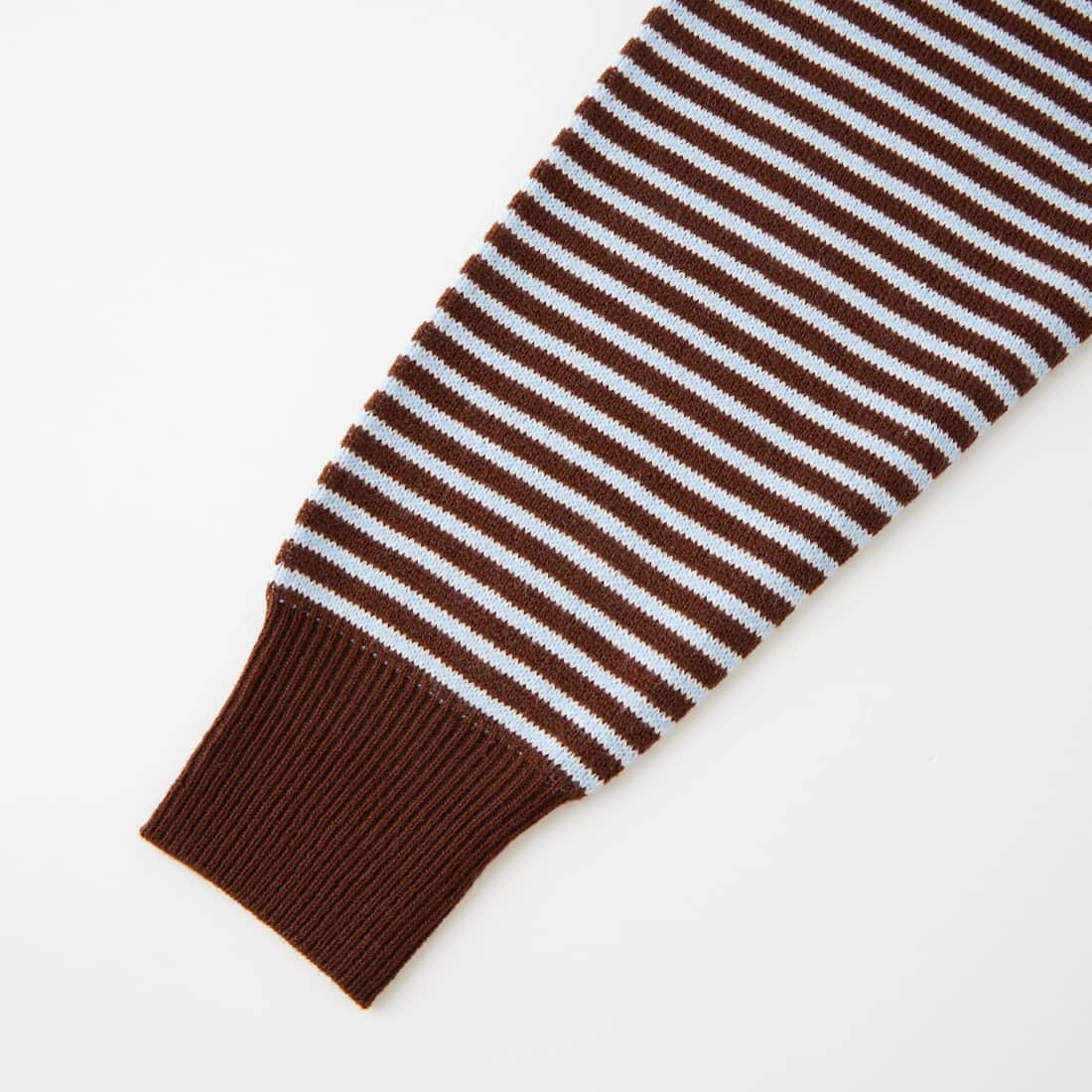 KELTY [ケルティ] 別注 ワンポイントロゴ クルーネックニットカーディガン [KE263W30IN01-JF] BROWN/SAX