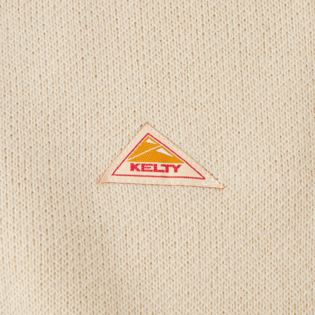 KELTY [ケルティ] 別注 ワンポイントロゴ スウェットライクニット [KE26W001-JF] OATMEAL