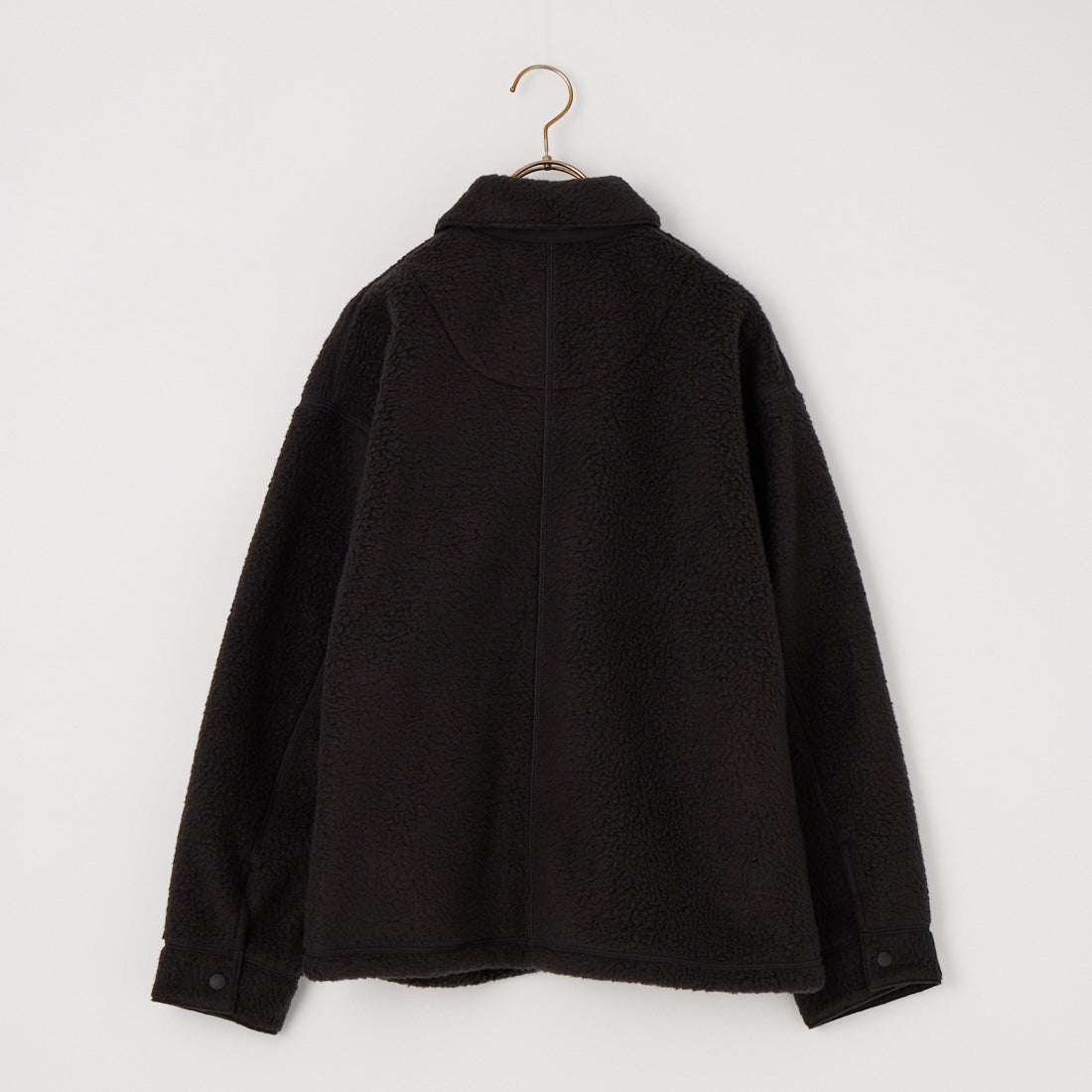 DANTON [ダントン] ボアフリース カバーオールジャケット [DT-A0800WNN] BLACK