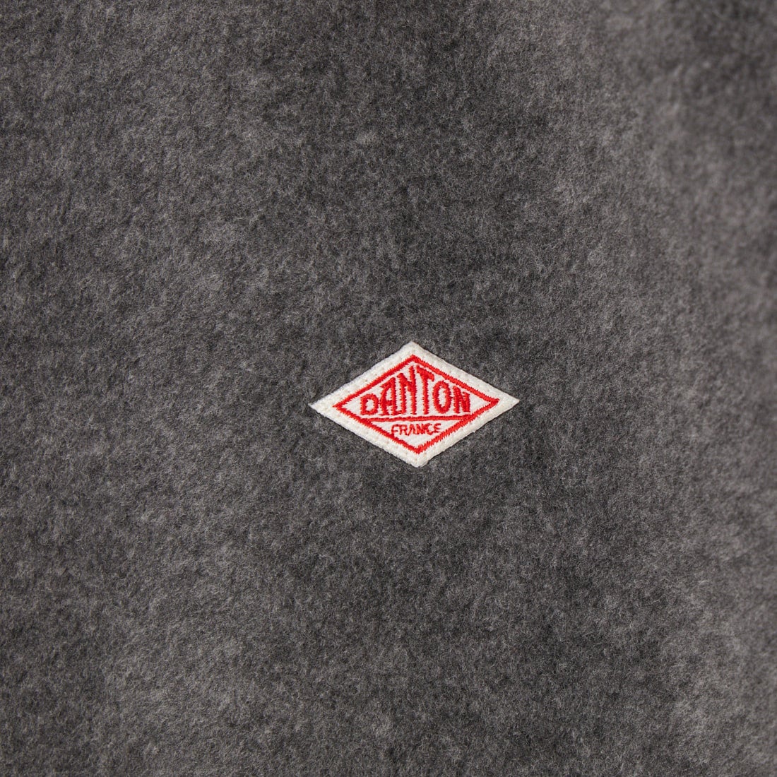 DANTON [ダントン] フリースノーカラーベスト [DT-A0799] DK.GREY