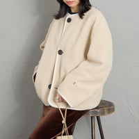 OYSTER WHT&&モデル身長：162cm 着用サイズ：14&&