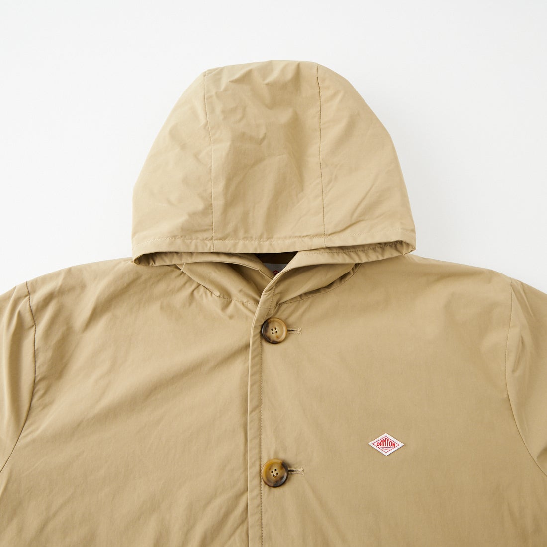 DANTON [ダントン] フードジャケット [DT-A0673KTF] BEIGE