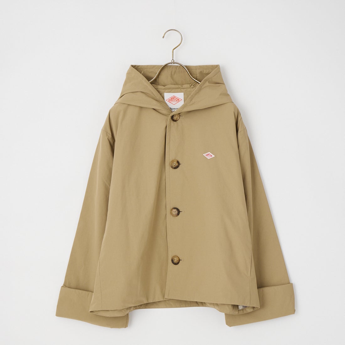 DANTON [ダントン] フードジャケット [DT-A0673KTF] BEIGE