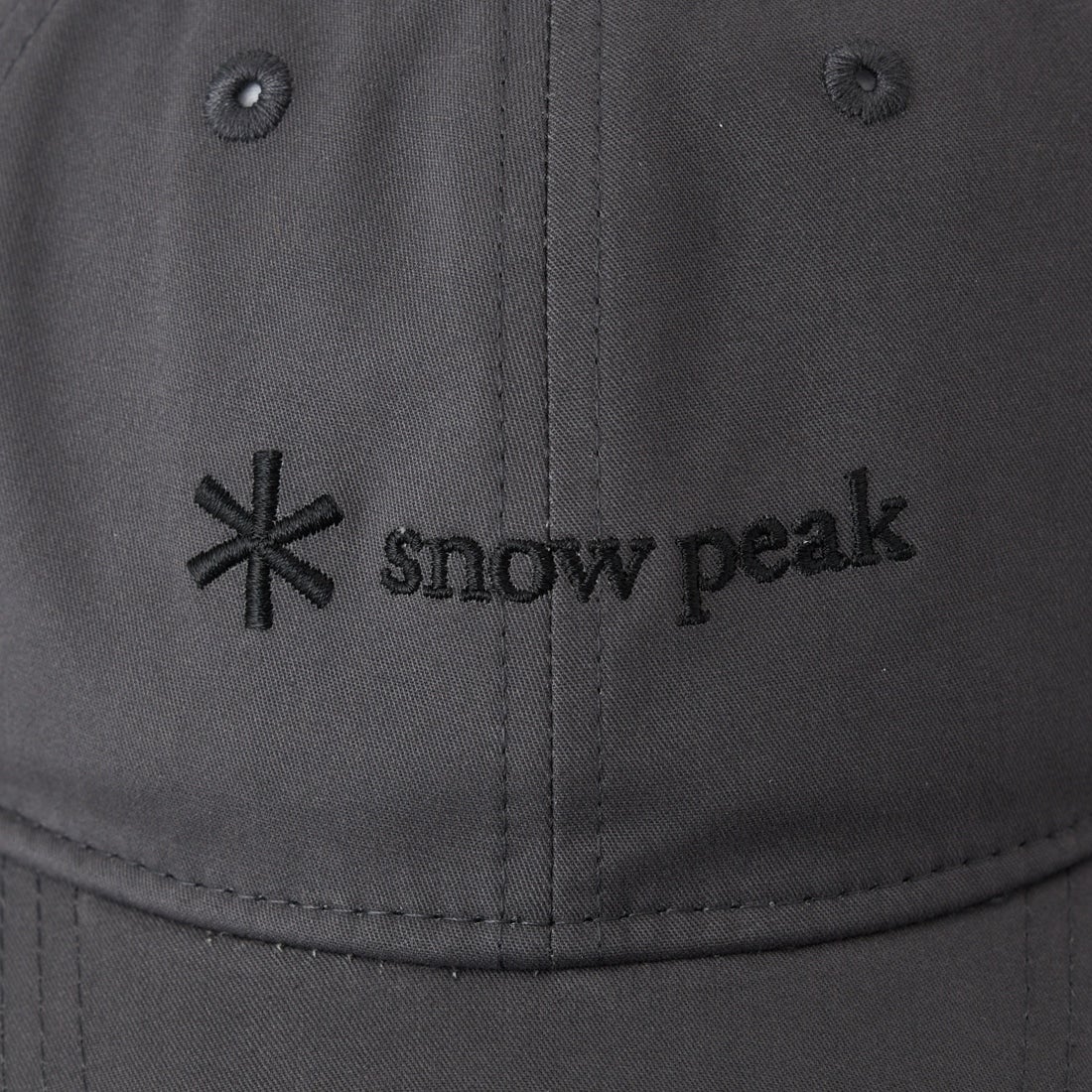 Snow Peak [スノーピーク] ニュースタンダード ロゴキャップ [NSD-AC-25AU001] CHARCOAL