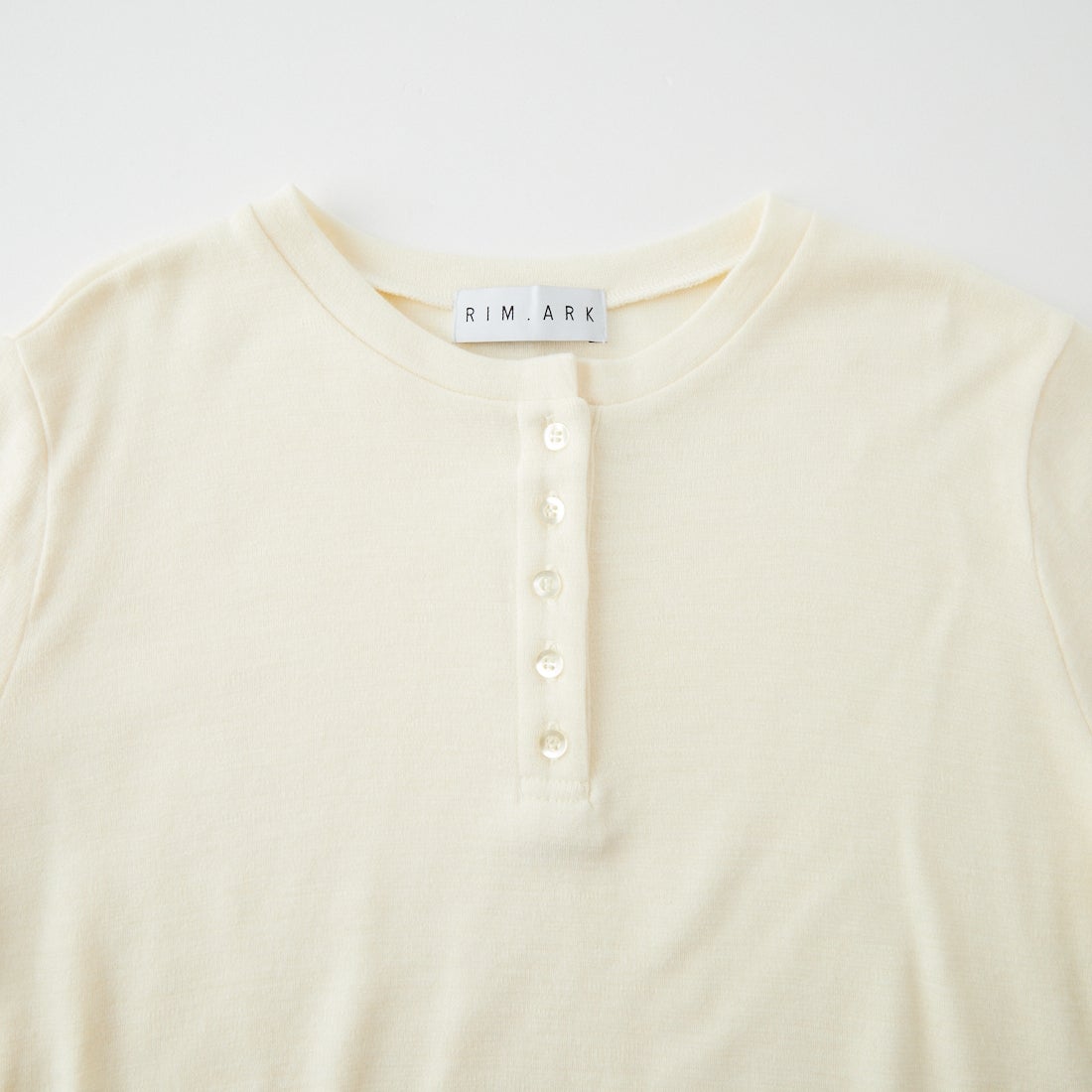 RIM.ARK [リムアーク] Essential ヘンリーカットトップス [460JAN80-2071] WHT