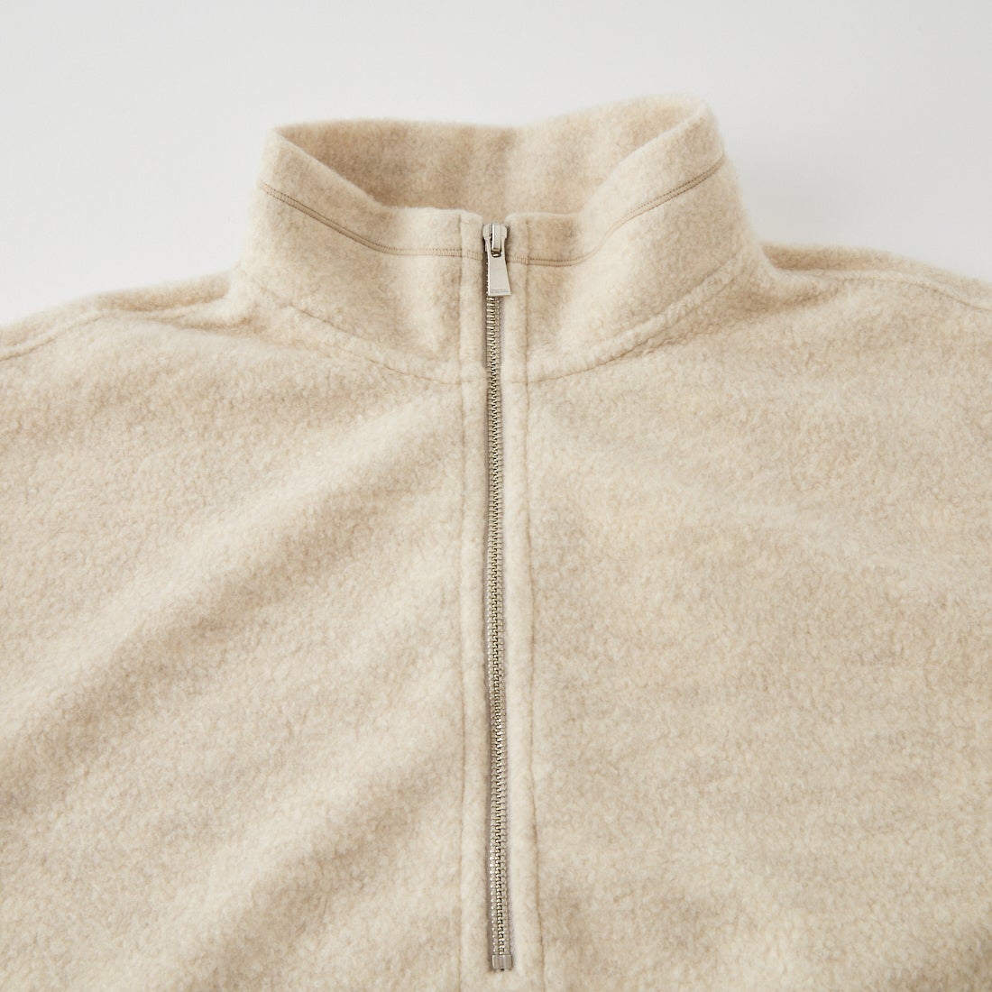 ORCIVAL [オーシバル] スタンドカラー ジッププルオーバー [OR-A0824YFR] TOP OATMEA