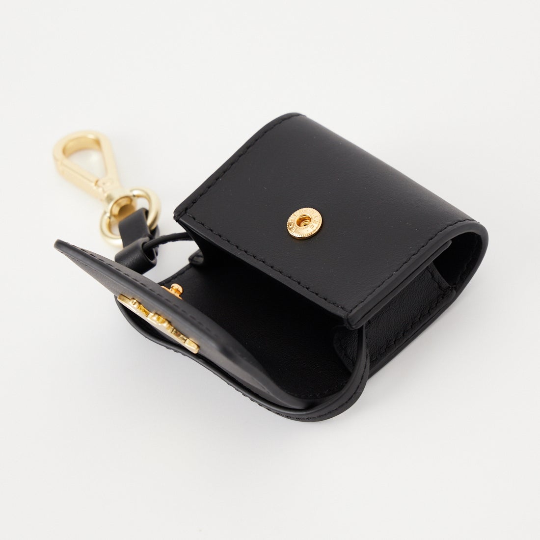 MAISON KITSUNE [メゾン キツネ] EDIE AIRPODS ホルダー [MRUAO03LR0072] P199 BLACK