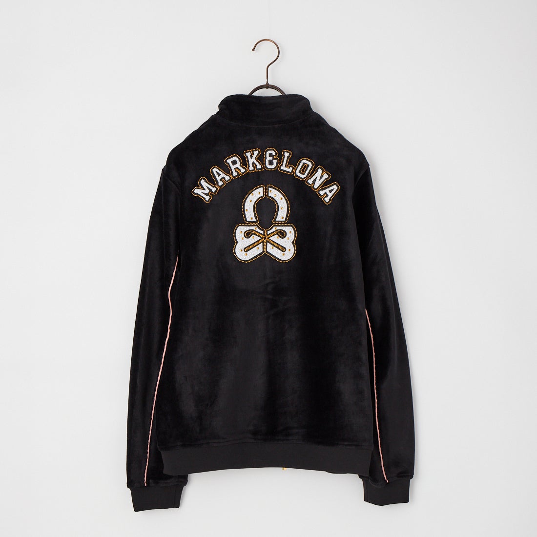 MARK & LONA [マークアンドロナ] ストレッチコーデュロイ トラックジャケット [MLM-26C-AD09] BLACK
