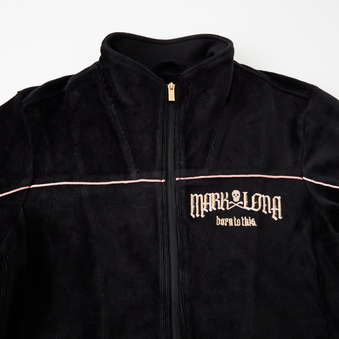 MARK & LONA [マークアンドロナ] ストレッチコーデュロイ トラックジャケット [MLM-26C-AD09] BLACK