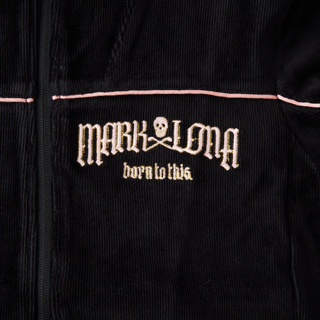 MARK & LONA [マークアンドロナ] ストレッチコーデュロイ トラックジャケット [MLM-26C-AD09] BLACK