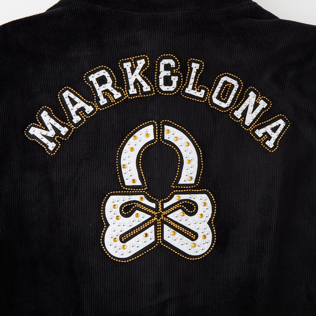 MARK & LONA [マークアンドロナ] ストレッチコーデュロイ トラックジャケット [MLM-26C-AD09] BLACK