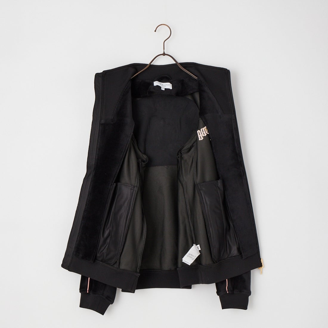 MARK & LONA [マークアンドロナ] ストレッチコーデュロイ トラックジャケット [MLM-26C-AD09] BLACK