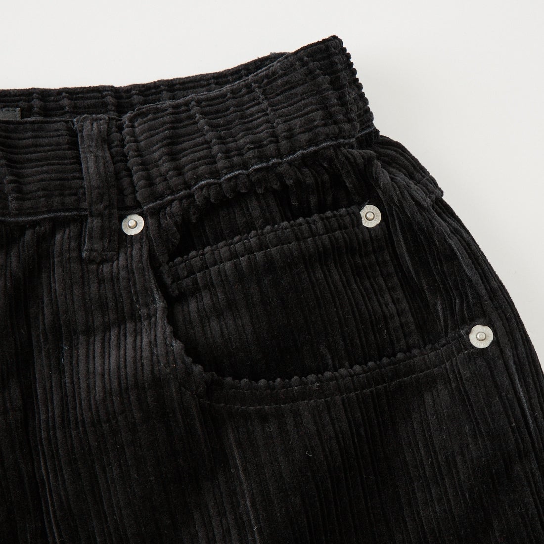 SEDAN ALL-PURPOSE [セダン オールパーパス] CORDUROY BAGGY JEANS [SD26F-PT06] BLACK