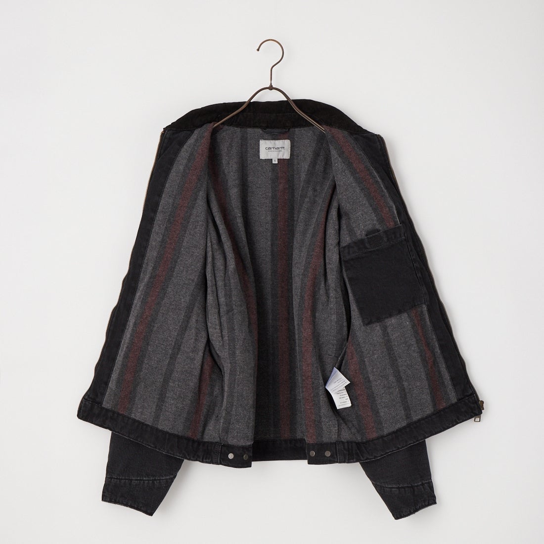 carhartt WIP [カーハートダブリューアイピー] オージーデトロイトジャケット [I037535] BLACK/BLAC