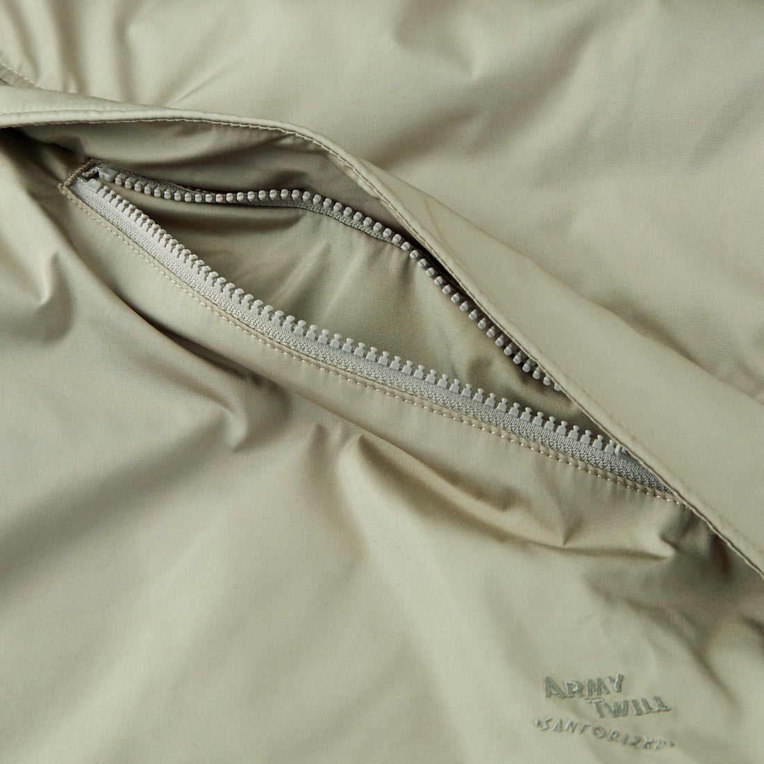 ARMY TWILL SANFORIZED [アーミーツイル サンフォライズド] PEウェザー 中綿ジャケット [AM-2654006] GRAY