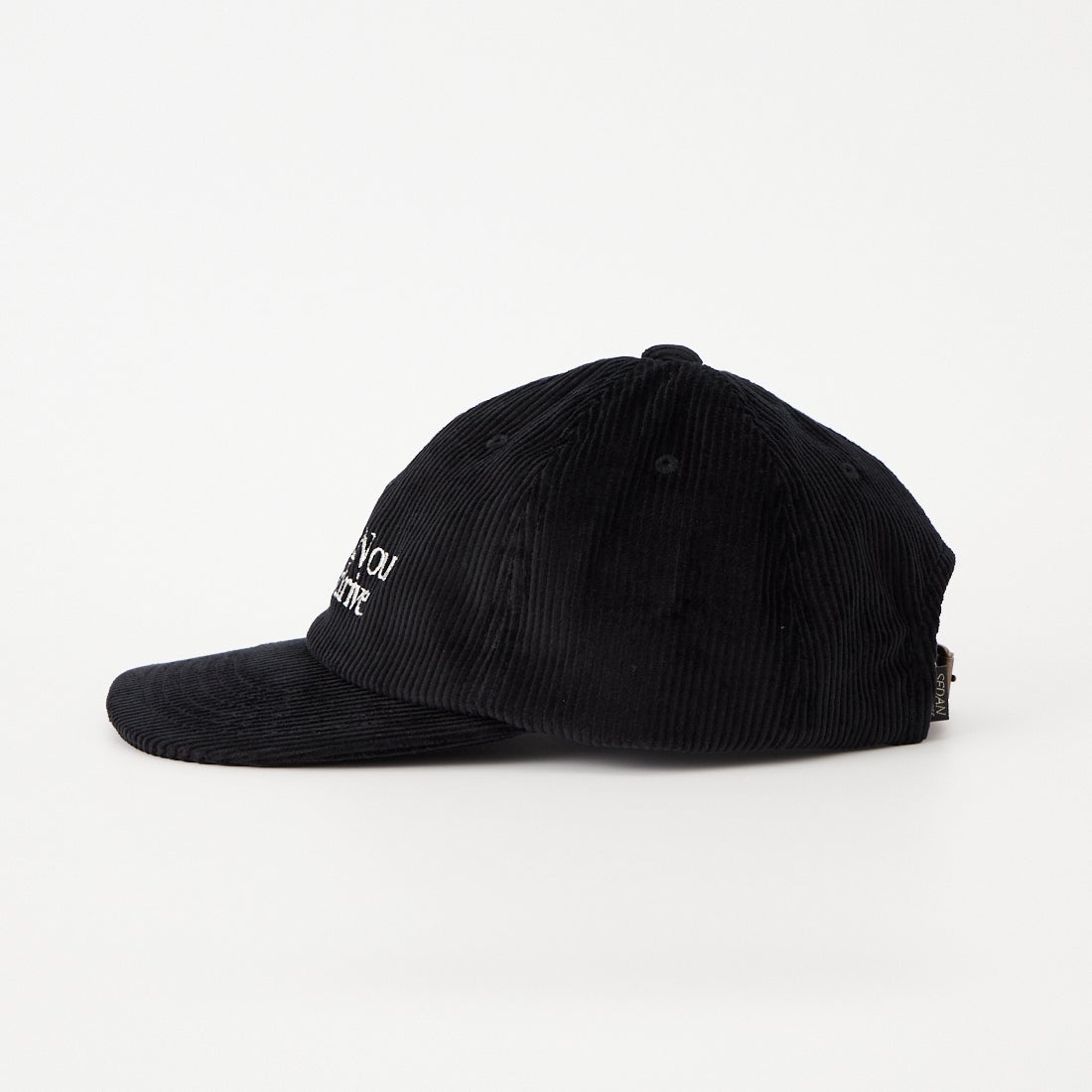 SEDAN ALL-PURPOSE [セダン オールパーパス] レザーストラップ コーデュロイキャップ [SD26F-CP05] BLACK