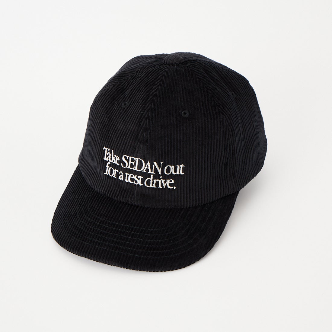 SEDAN ALL-PURPOSE [セダン オールパーパス] レザーストラップ コーデュロイキャップ [SD26F-CP05] BLACK
