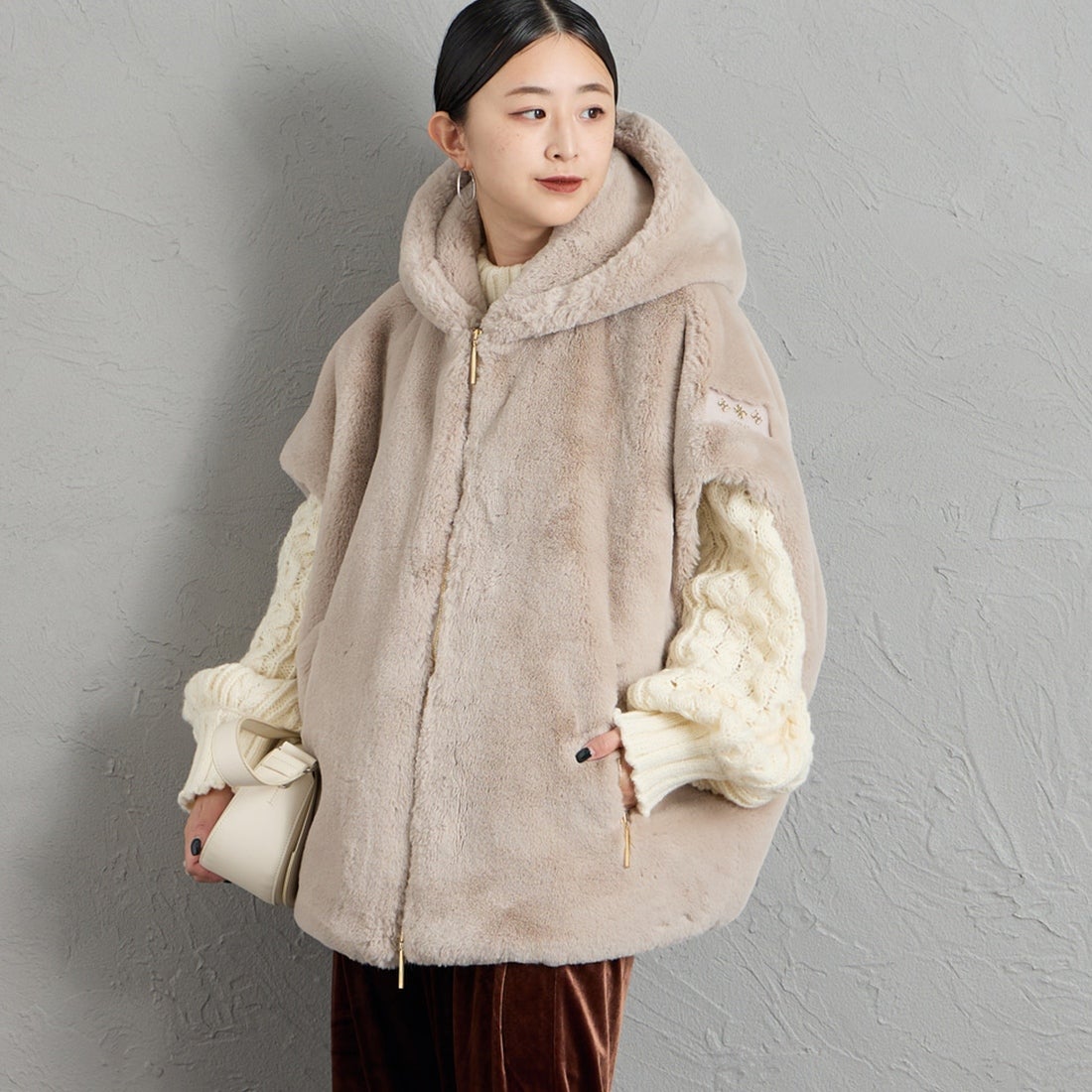 L.GRAY&&モデル身長：150cm 着用サイズ：2&&
