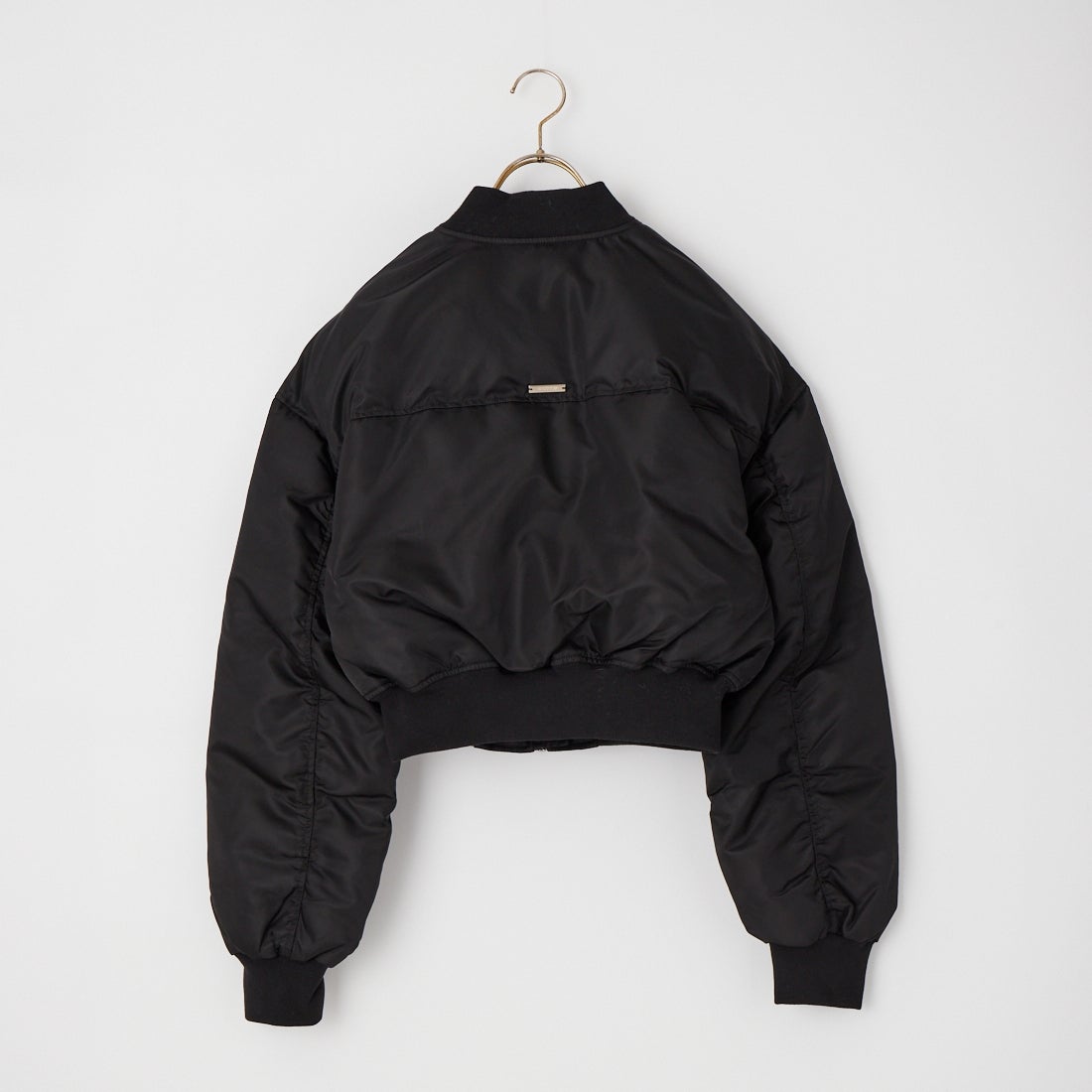 BLOSSOM [ブロッサム] CHAO ボンバーショートダウンジャケット [BL-PD-26FW-03] BLACK