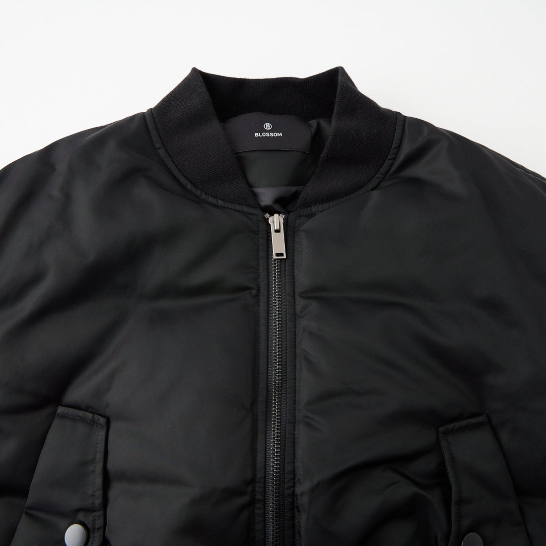 BLOSSOM [ブロッサム] CHAO ボンバーショートダウンジャケット [BL-PD-26FW-03] BLACK
