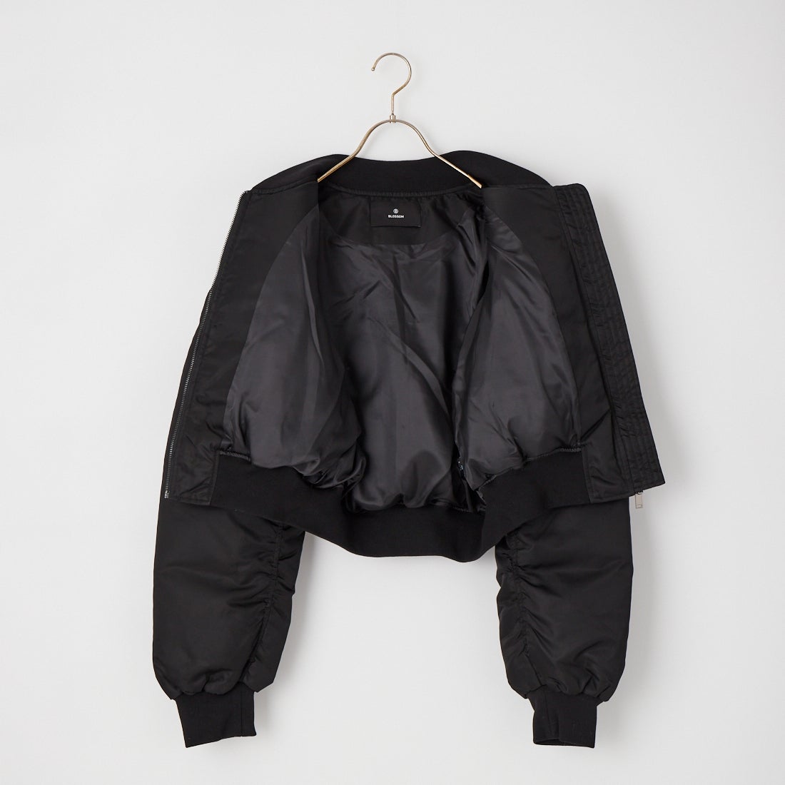 BLOSSOM [ブロッサム] CHAO ボンバーショートダウンジャケット [BL-PD-26FW-03] BLACK