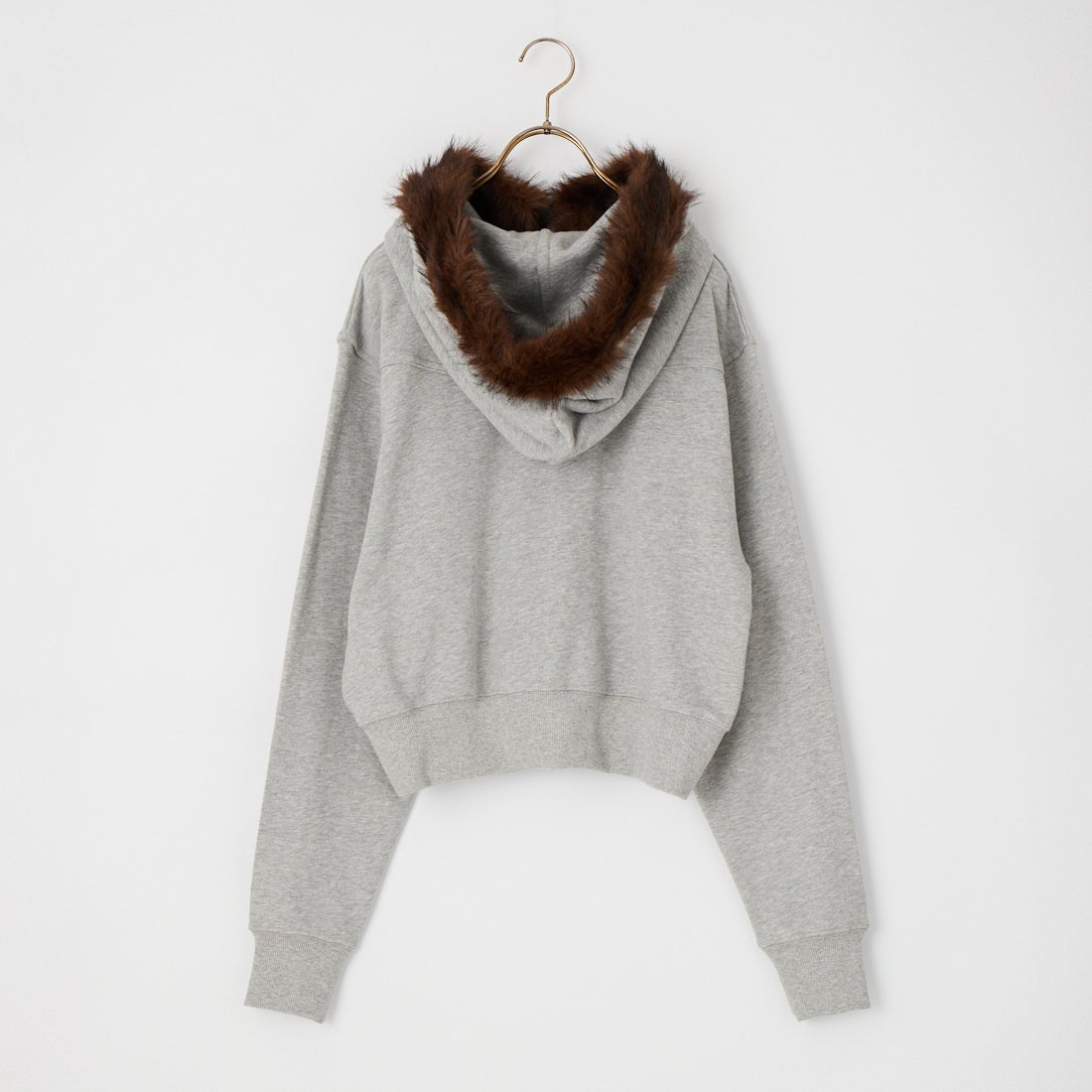 Wrangler [ラングラー] ファーフーディー [WT6025] 02 GREY