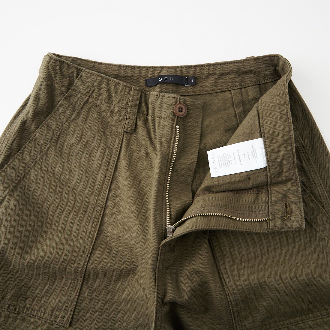 GBH [ジービーエイチ] ヘリテージ ファティーグパンツ [APC7PT020KHS] KHAKI
