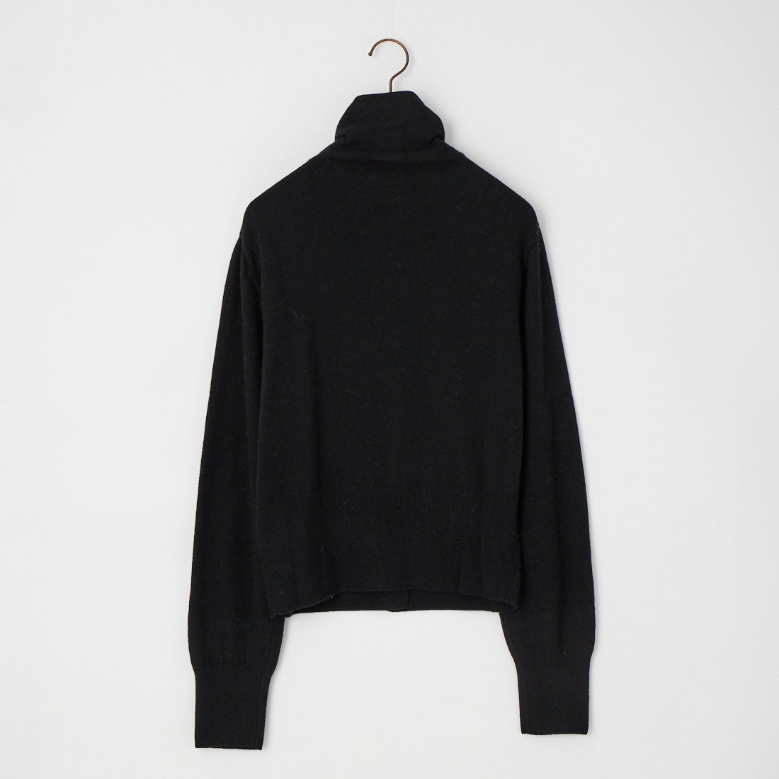 GBH [ジービーエイチ] ウールブレンド ハイネックカーディガン [APC7CD050BKFF] BLACK