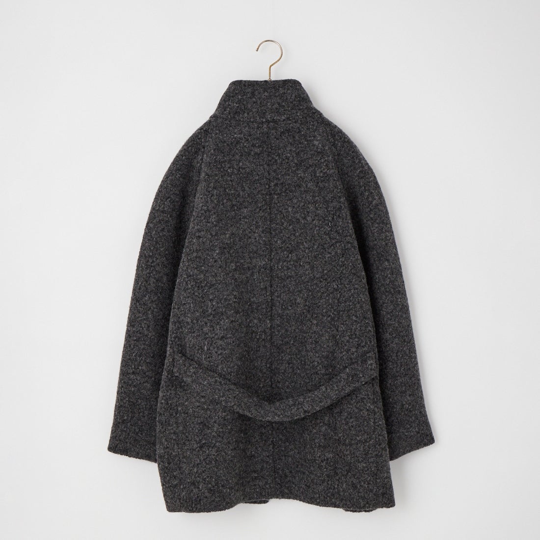 GBH [ジービーエイチ] ハイネック トグルコート [APC7CT090DGFF] DARK GREY