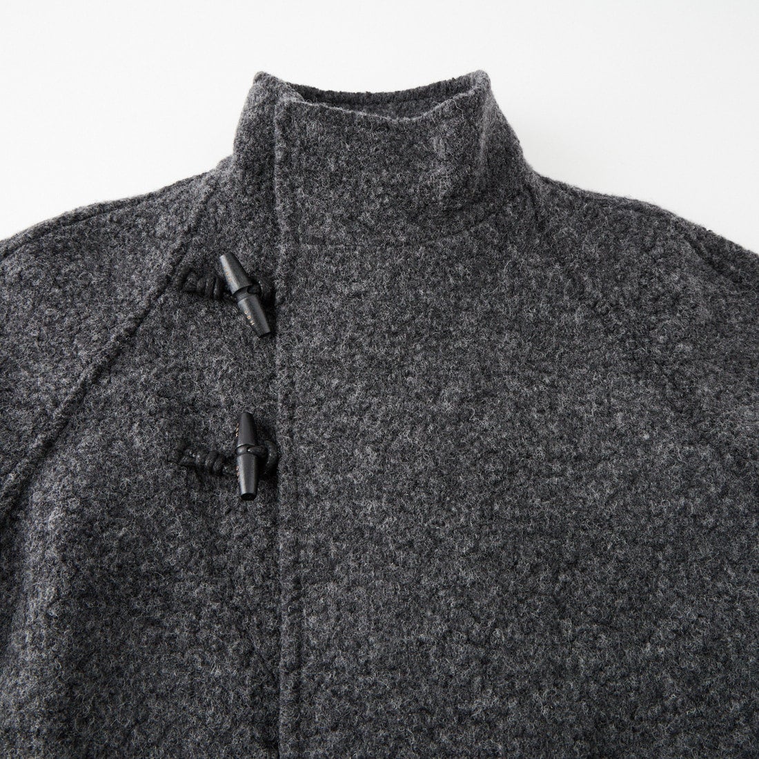 GBH [ジービーエイチ] ハイネック トグルコート [APC7CT090DGFF] DARK GREY
