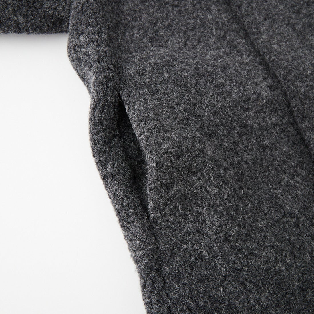 GBH [ジービーエイチ] ハイネック トグルコート [APC7CT090DGFF] DARK GREY