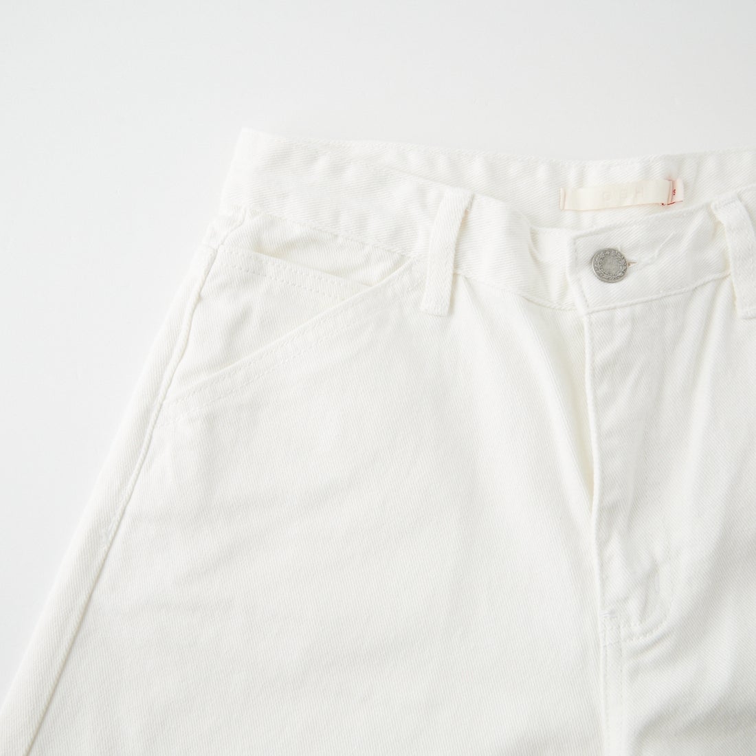 GBH [ジービーエイチ] ワイド シンチバックジーンズ [APC1PT130WHS] WHITE