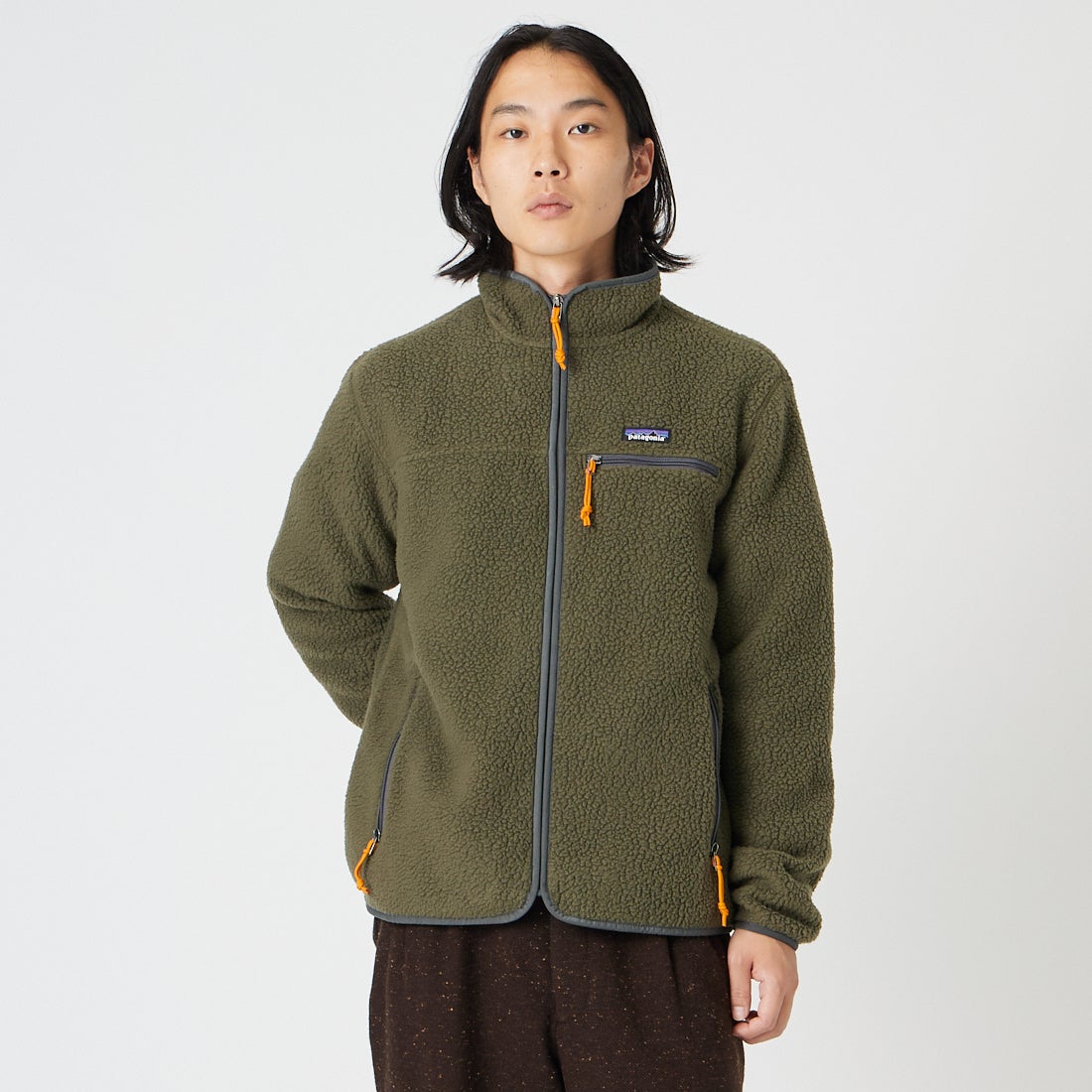 patagonia [パタゴニア] メンズ レトロパイルジャケット [22802] BSNG &&モデル身長：175cm 着用サイズ：M&&