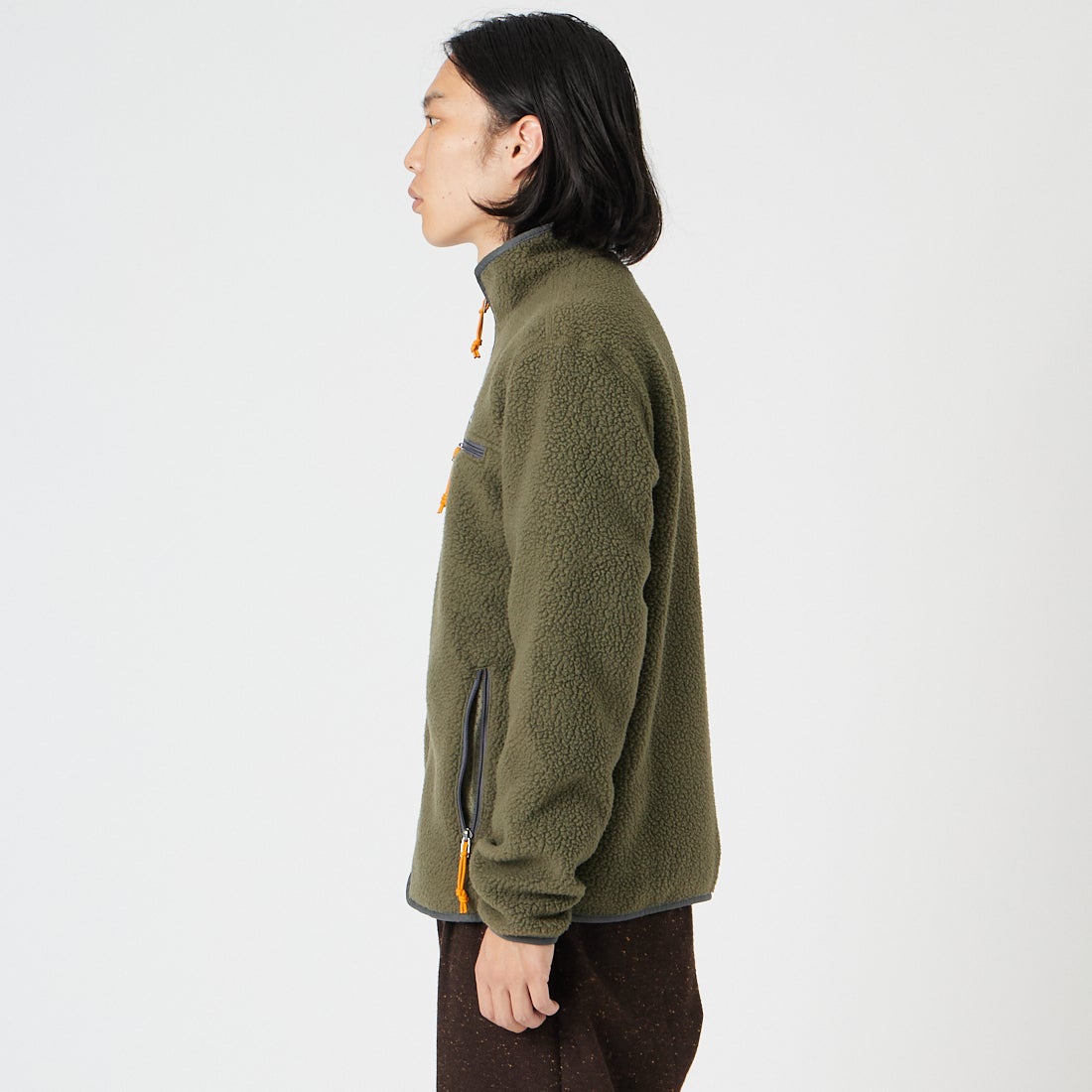 patagonia [パタゴニア] メンズ レトロパイルジャケット [22802] BSNG &&モデル身長：175cm 着用サイズ：M&&