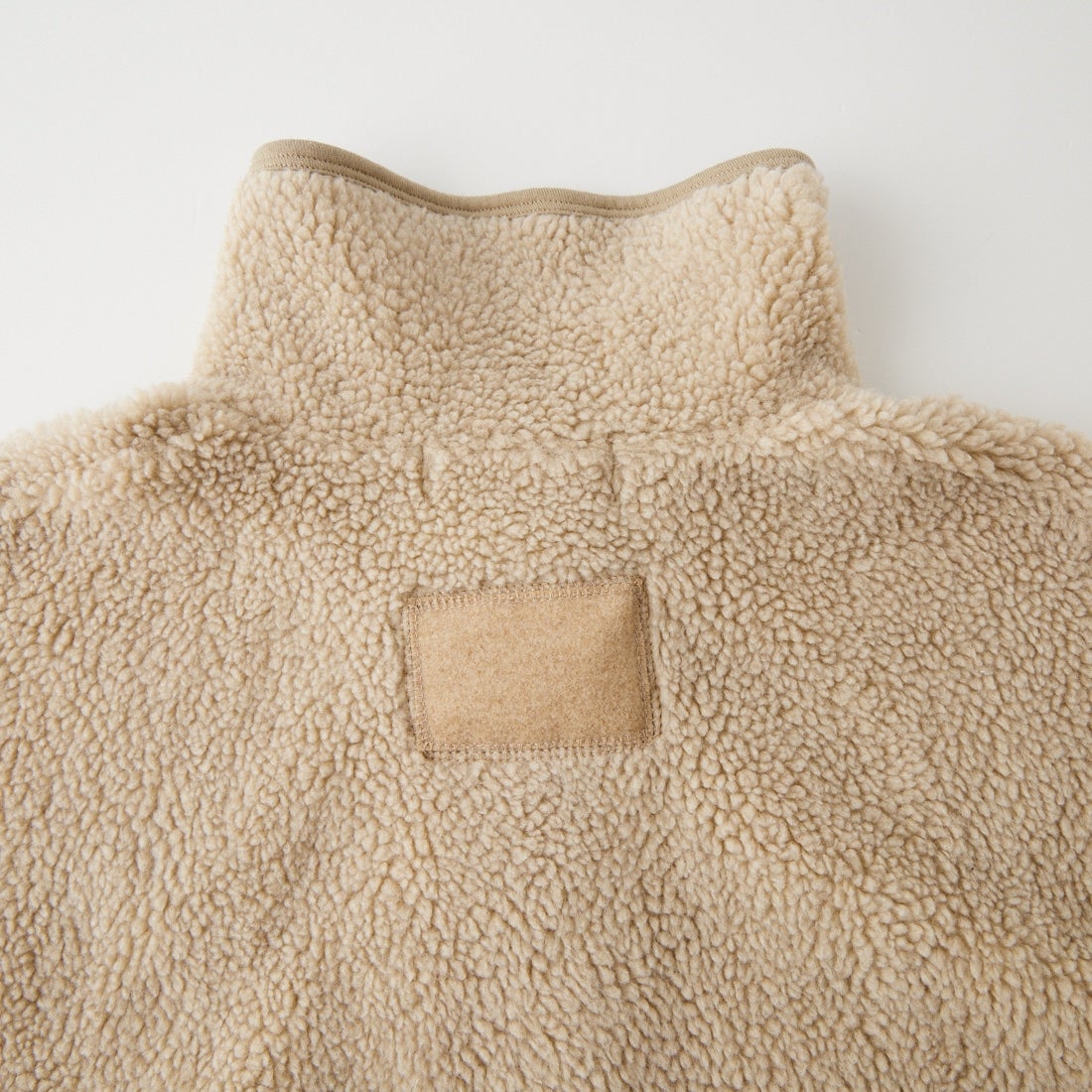 tumugu: [ツムグ] ジェシーボア×フリースジャケット [TC26315] 10 BEIGE
