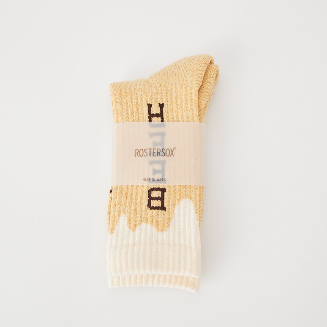 ROSTER SOX [ロスターソックス] BEER ソックス [RS-504] YELLOW