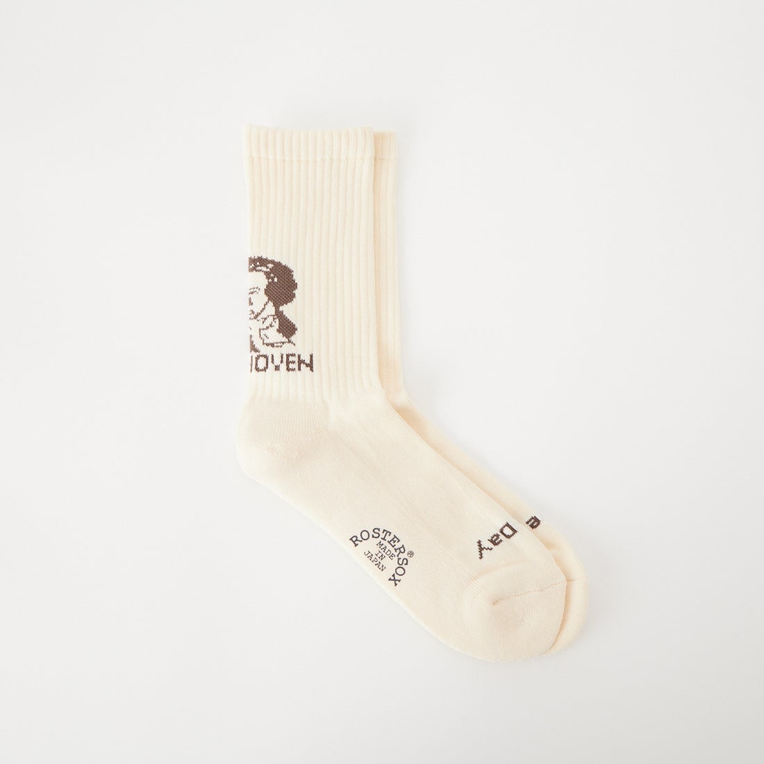 ROSTER SOX [ロスターソックス] BEETOVEN ソックス [RS-511] WHITE