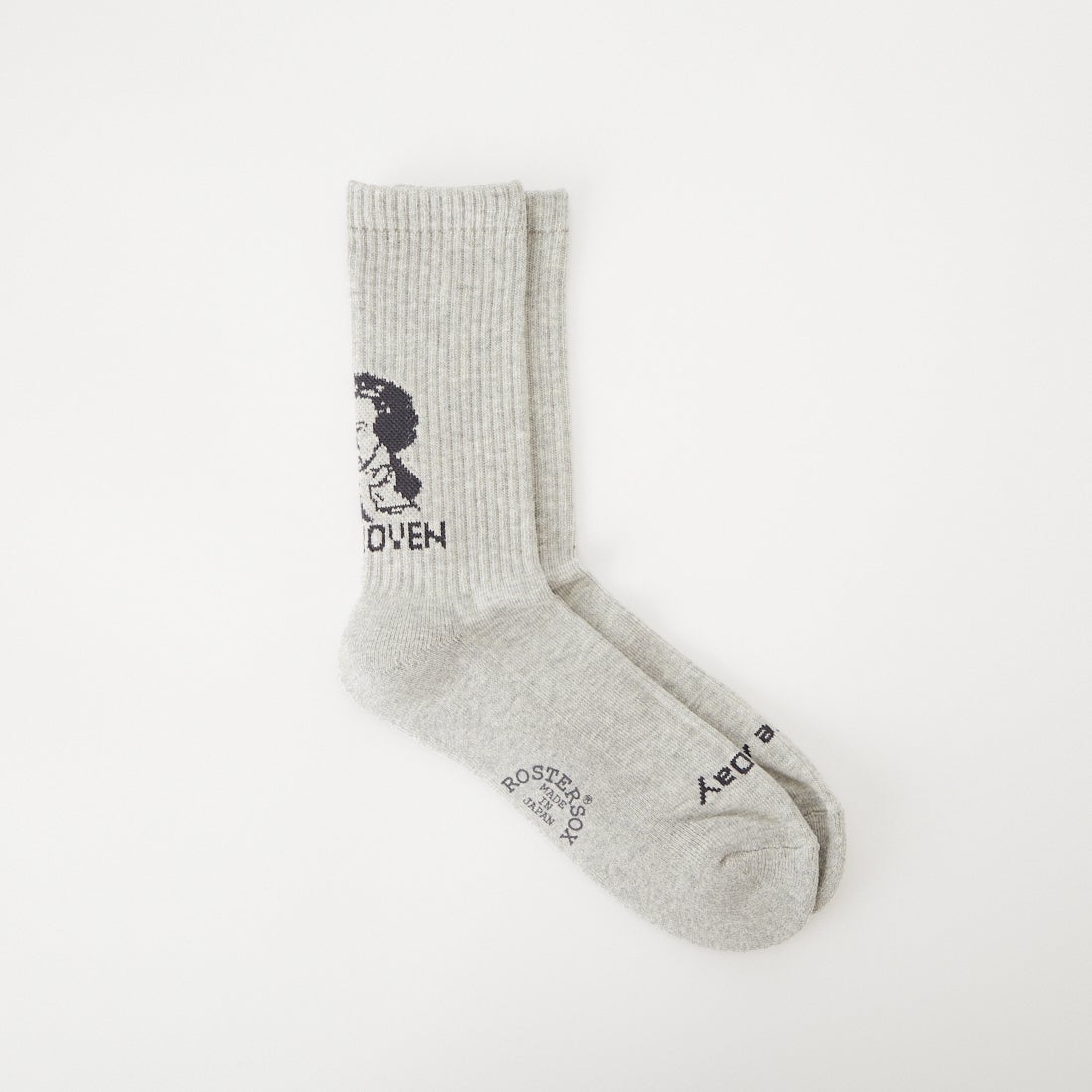 ROSTER SOX [ロスターソックス] BEETOVEN ソックス [RS-511] GREY