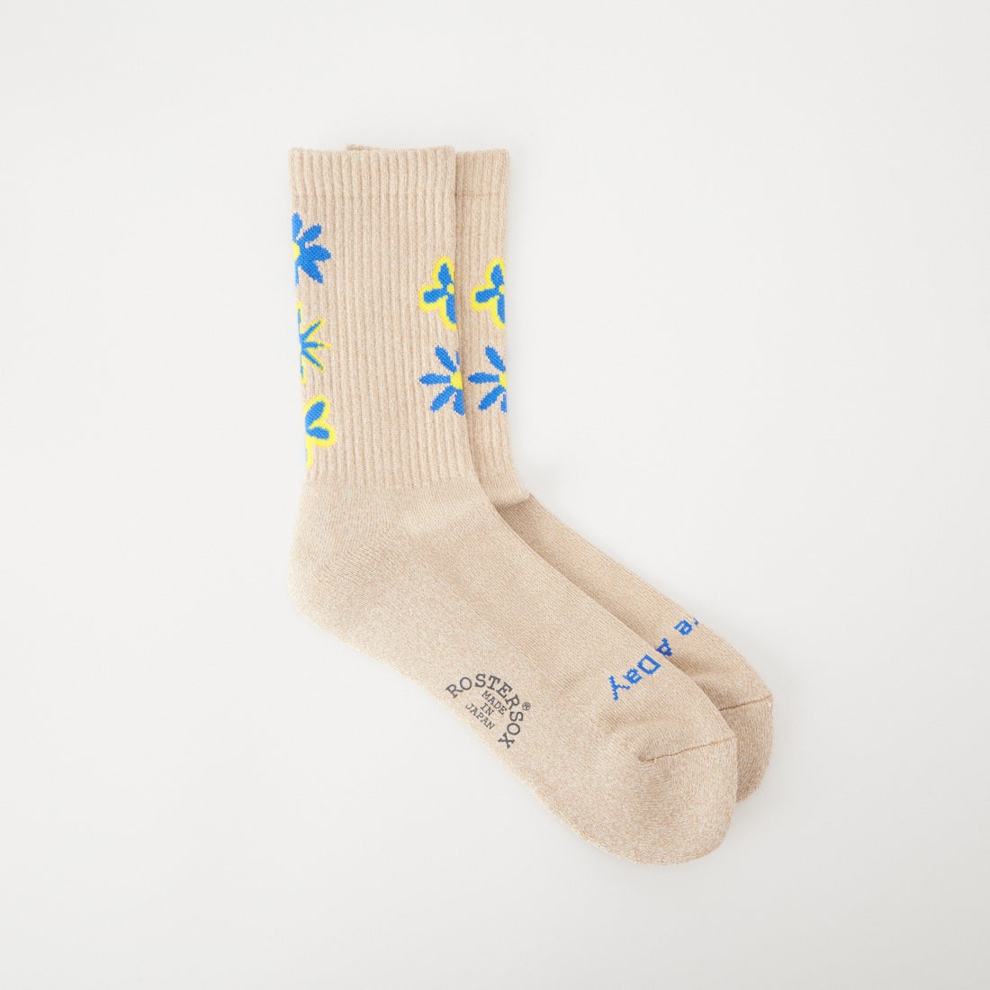ROSTER SOX [ロスターソックス] DE LA ソックス [RS-513] BEIGE