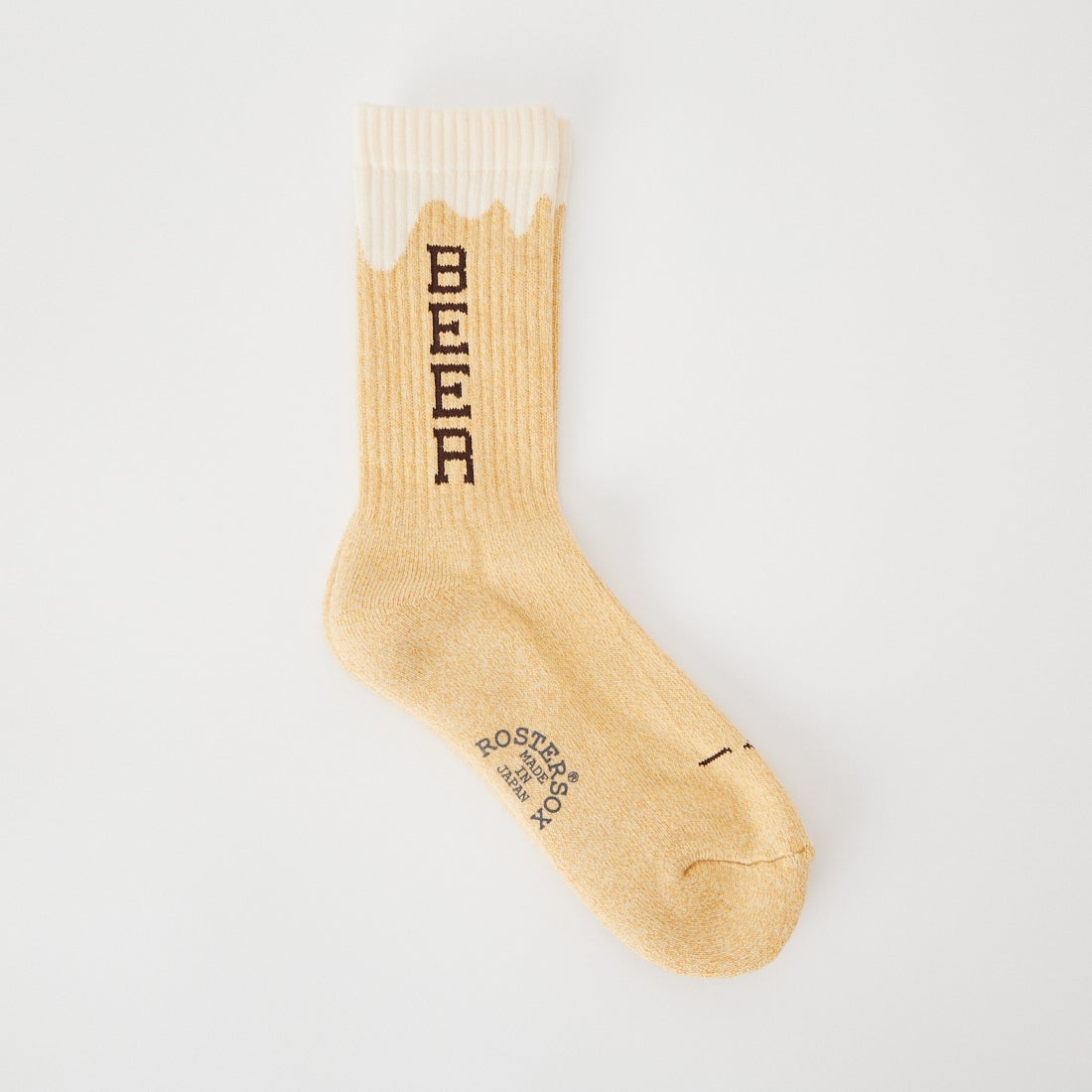 ROSTER SOX [ロスターソックス] BEER ソックス [RS-504] YELLOW