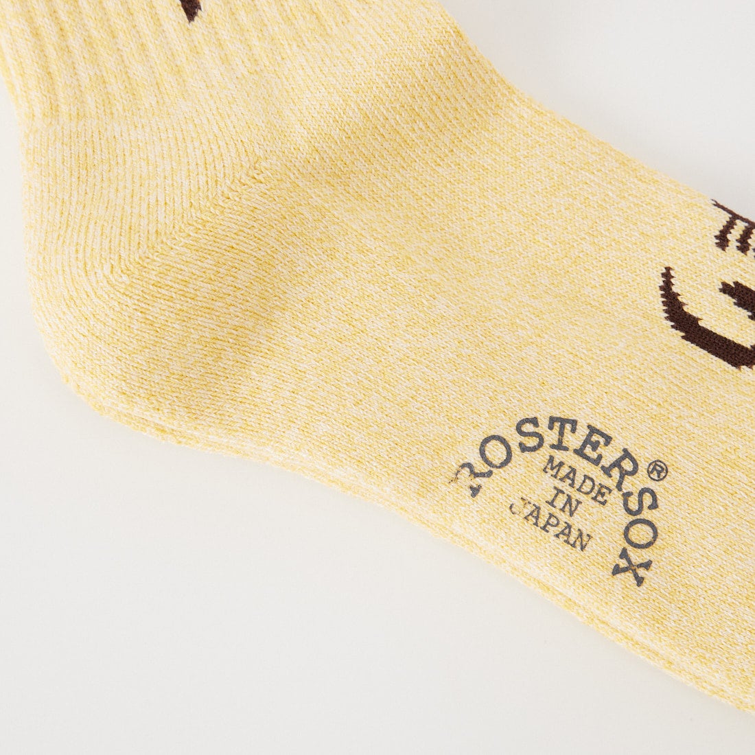 ROSTER SOX [ロスターソックス] LEMON SODA ソックス [RS-505] YELLOW