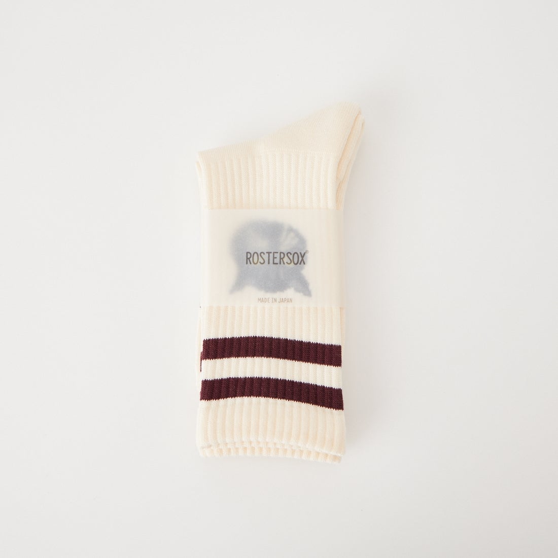 ROSTER SOX [ロスターソックス] CAT ソックス [RS-508] CRM/BURG