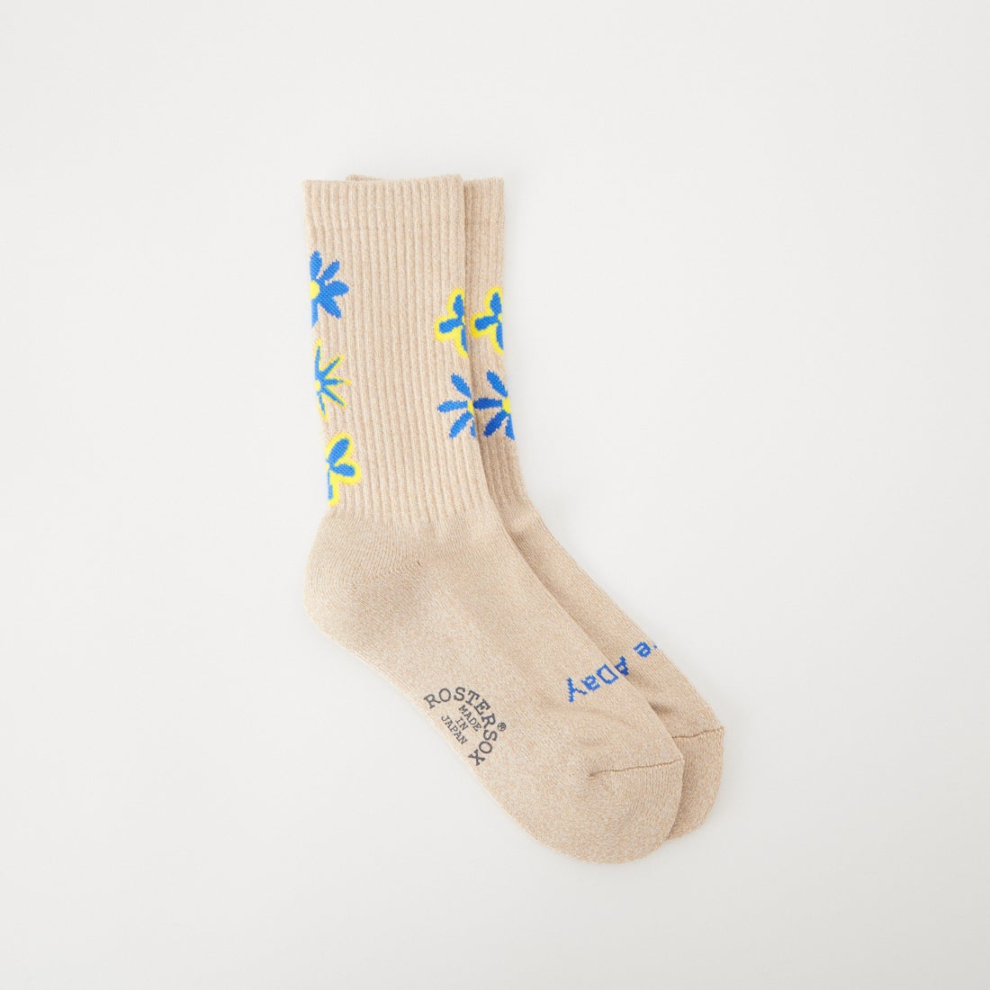 ROSTER SOX [ロスターソックス] DE LA ソックス [RS-513] BEIGE