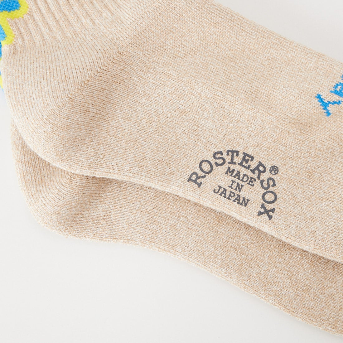 ROSTER SOX [ロスターソックス] DE LA ソックス [RS-513] BEIGE