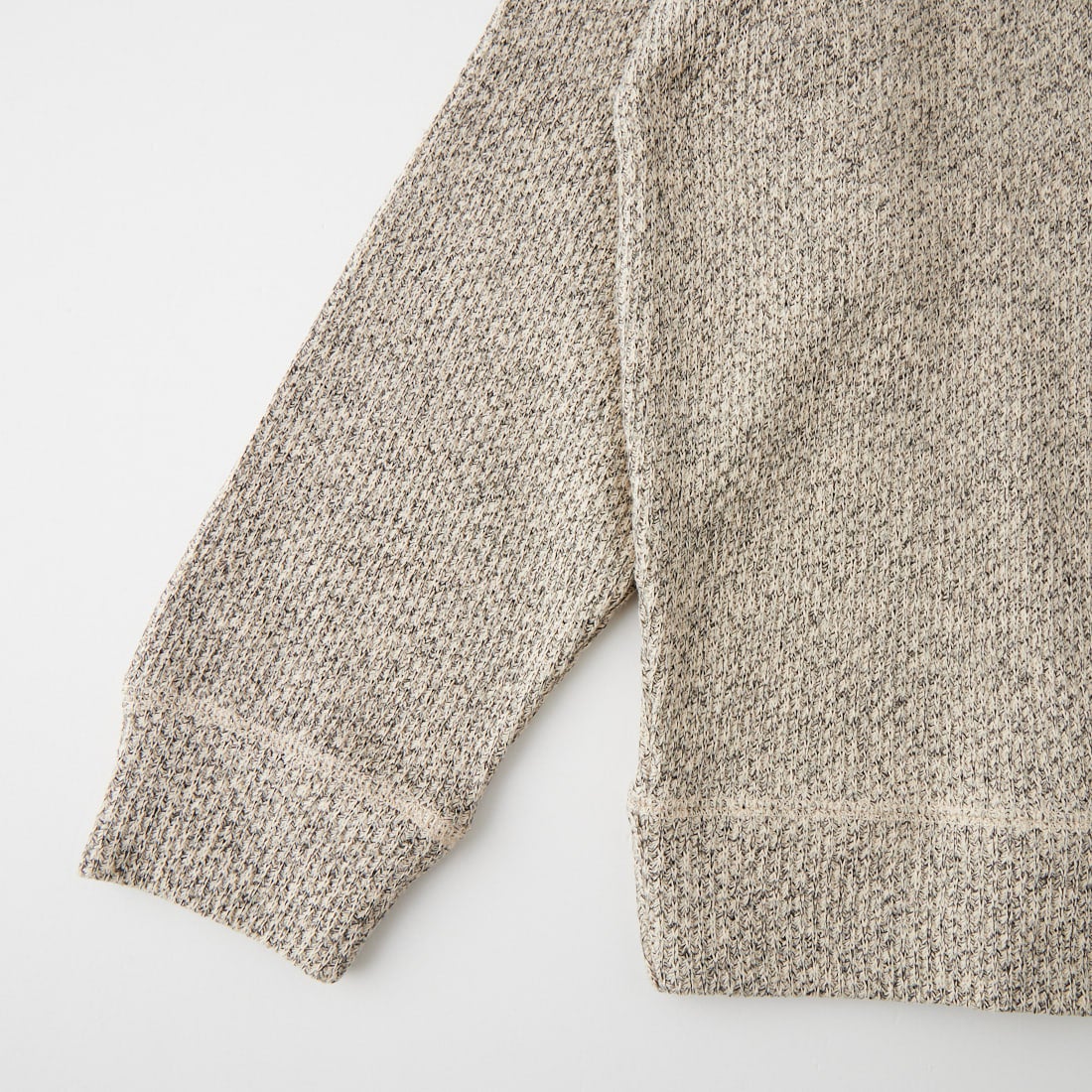 Jeans Factory Clothes [ジーンズファクトリークローズ] ローゲージカノコ ラグランクルーネックニット [25522290] 914 BEIGE