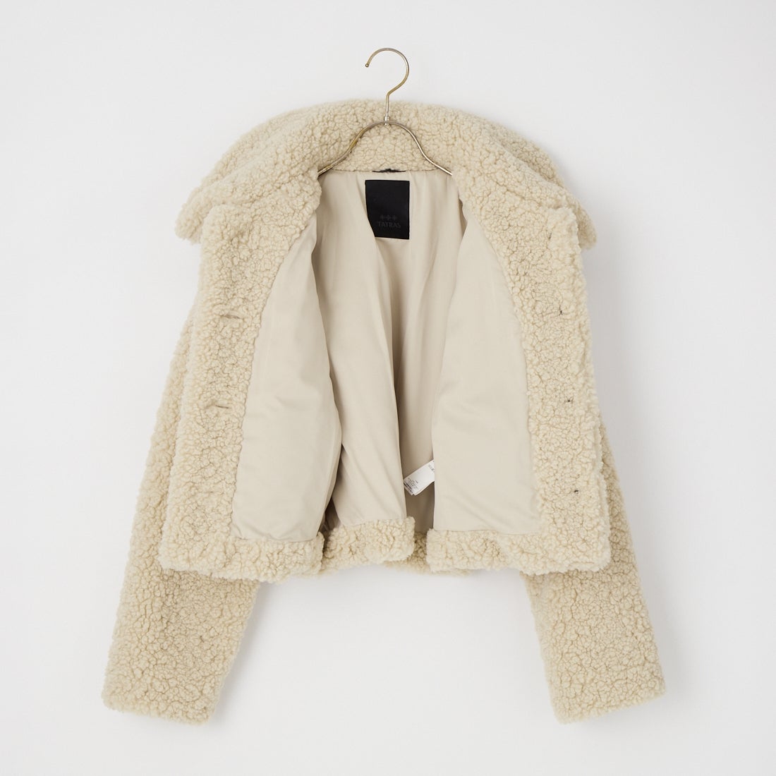 TATRAS [タトラス] MAMATETA/ママテータ ボアブルゾン [LCKA0043033588] L.BEIGE