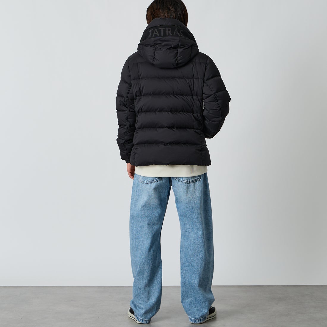 TATRAS [タトラス] CIZIO/シツィオ ダウンジャケット [MCKA0017013588] BLACK &&モデル身長：177cm 着用サイズ：3&&