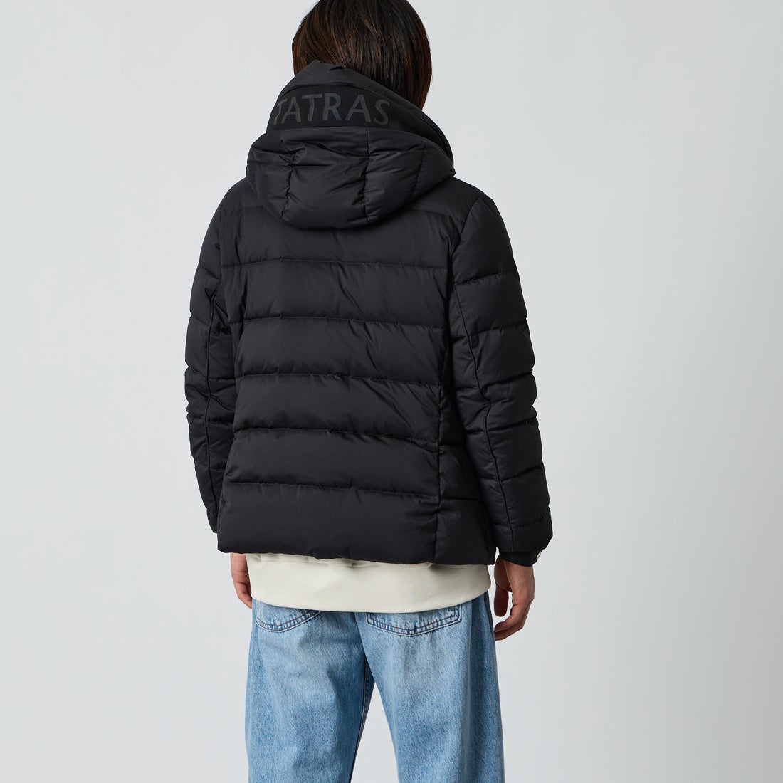 TATRAS [タトラス] CIZIO/シツィオ ダウンジャケット [MCKA0017013588] BLACK &&モデル身長：177cm 着用サイズ：2&&