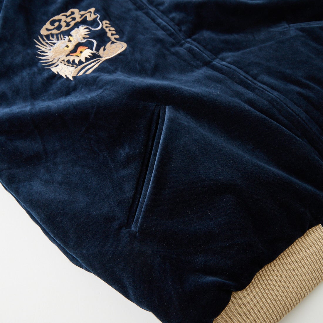 TAILOR TOYO [テーラートウヨウ] 別珍スーベニアジャケット [TT15974] 128 NAVY